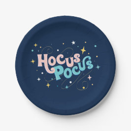 Hocus Pocus Paper Plate Pappteller