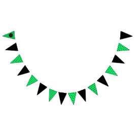 Hocus Pocus Party Banner (Neon Green & Black)