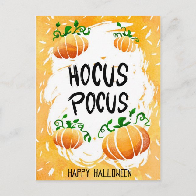 Hocus Pocus Postkarte (Vorderseite)