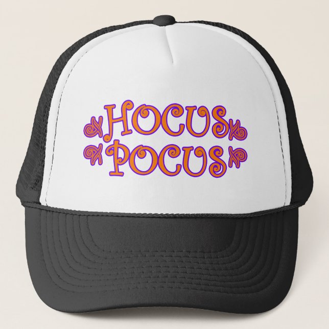 Hocus Pocus Truckerkappe (Vorderseite)