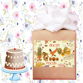 Hocus Pocus Wandering Hexe Raven Balloon Jack Rechteckiger Aufkleber