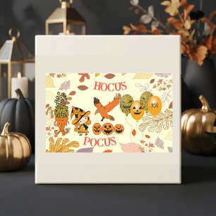 Hocus Pocus Wandernde Hexe Rabe Ballon Jack Rechteckiger Aufkleber