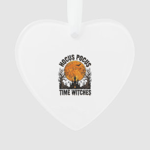 Hocus Pocus Zeit Hexen Vintage Halloween-Shirt D Ornament