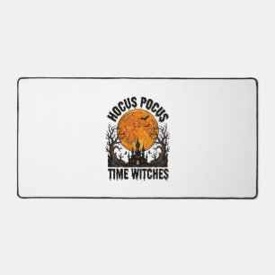 Hocus Pocus Zeit Hexen Vintage Halloween-Shirt D Schreibtischunterlage