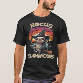 Hocus Slowcus Faultierliebhaber Halloween-Kostüm T T-Shirt
