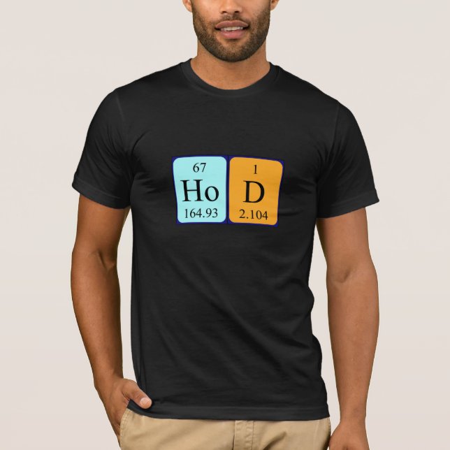 HoD Periodenwörterbuch-Shirt T-Shirt (Vorderseite)
