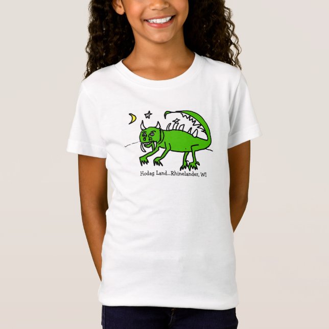 Hodag Land… Rhinelander WI T-Shirt (Vorderseite)