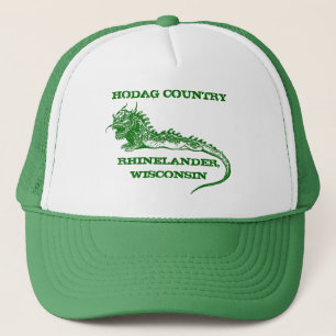 Hodag Land RHINELANDER WISCONSIN HUT Truckerkappe