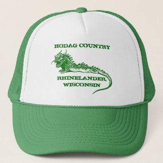 Hodag Land RHINELANDER WISCONSIN HUT Truckerkappe