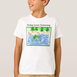 Hodag Lieben, die T - Shirt schwimmen