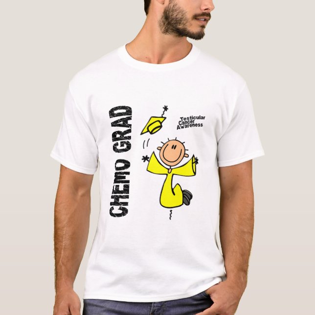 Hodenkrebs CHEMO ABSOLVENT 1 T-Shirt (Vorderseite)