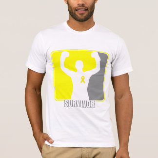 Hodenkrebs-gewinnender Überlebender T-Shirt