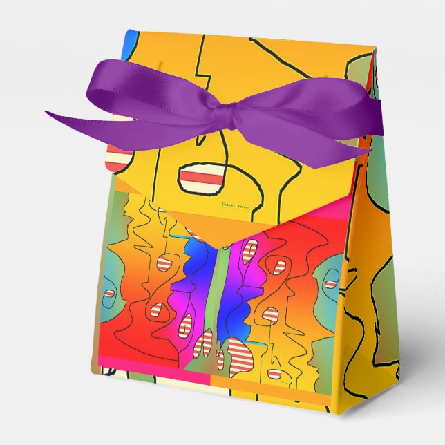 Hodge Podge Wedding Housewarming Geburtstag Geschenkschachtel (Vorderseite)