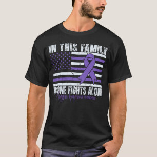 Hodgkin-Lymphom-Krebsbewusstseinsflagge uns Hodgki T-Shirt