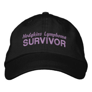 Hodgkin-Lymphom-Survivor Bestickte Baseballkappe
