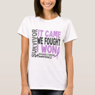 Hodgkins Lymphom-Überlebender, den es wir kam, T-Shirt
