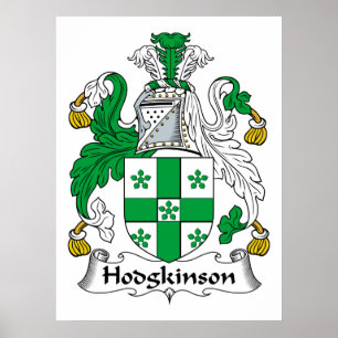 Hodgkinson-Familienwappen Poster