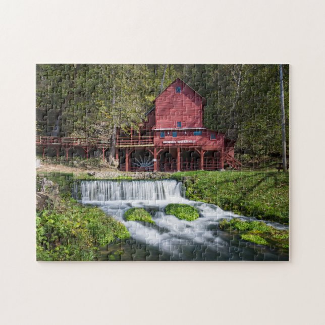 Hodgson Water Mill Landschaft Puzzle (Horizontal)