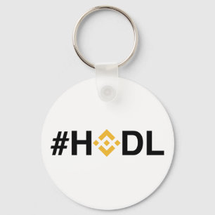 #HODL Binance (BNB)-Schlüsselanhänger Schlüsselanhänger