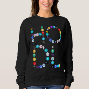 Hodl Bitcoin Ethereum Cardano Xrp Kryptowährung B Sweatshirt