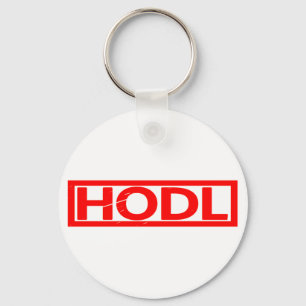 Hodl Briefmarke Schlüsselanhänger