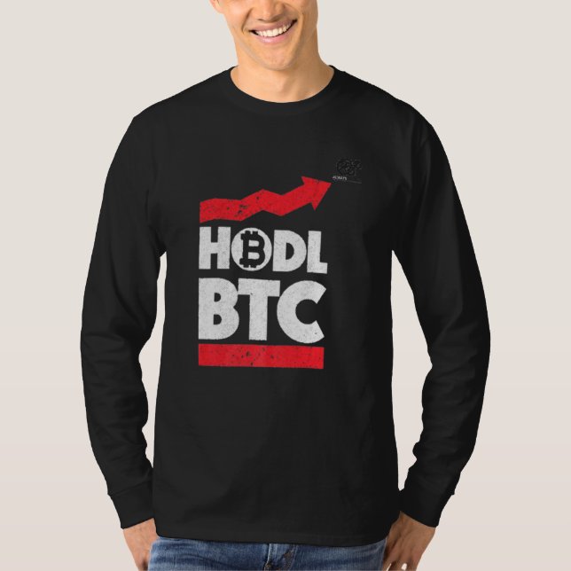Hodl Btc T-Shirt (Vorderseite)
