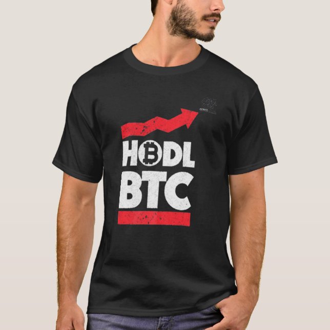 Hodl Btc T-Shirt (Vorderseite)