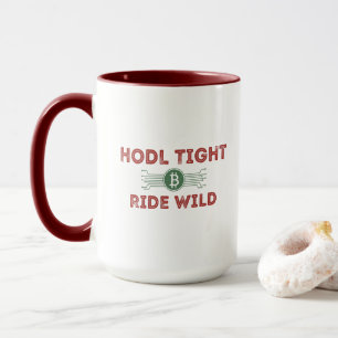 HODL Crypto Investor Funny Tasse