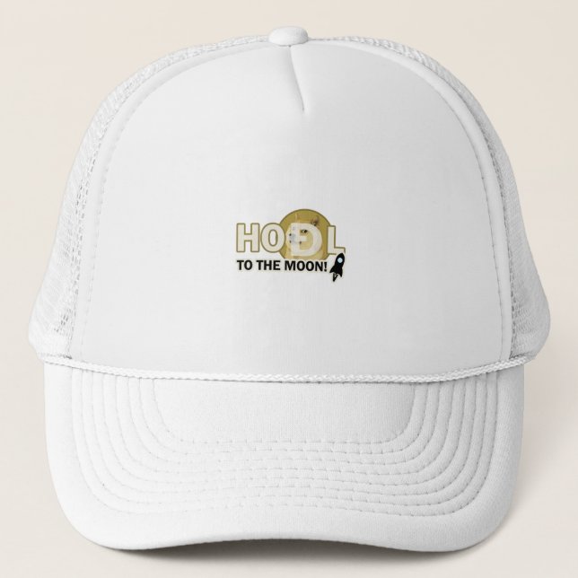 HODL DOGE TRUCKERKAPPE (Vorderseite)