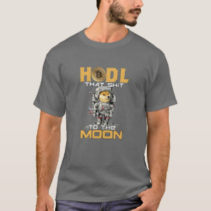 HODL Dogecoin Kryptowährung T-Shirt