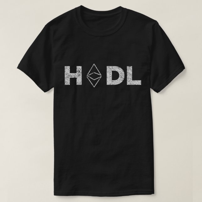 HODL Ethereum Krypto-Händler-Shirt T-Shirt (Design vorne)