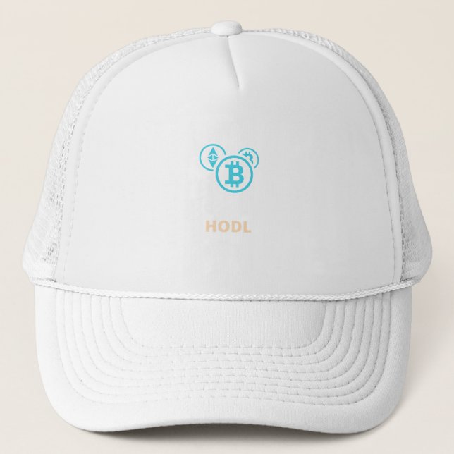 HODL - Kryptowährung Truckerkappe (Vorderseite)