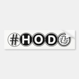#HODL Litecoin Autoaufkleber