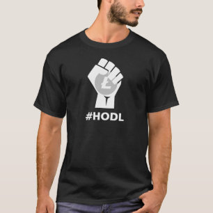 HODL Litecoin LTC Logo: Weiß T-Shirt