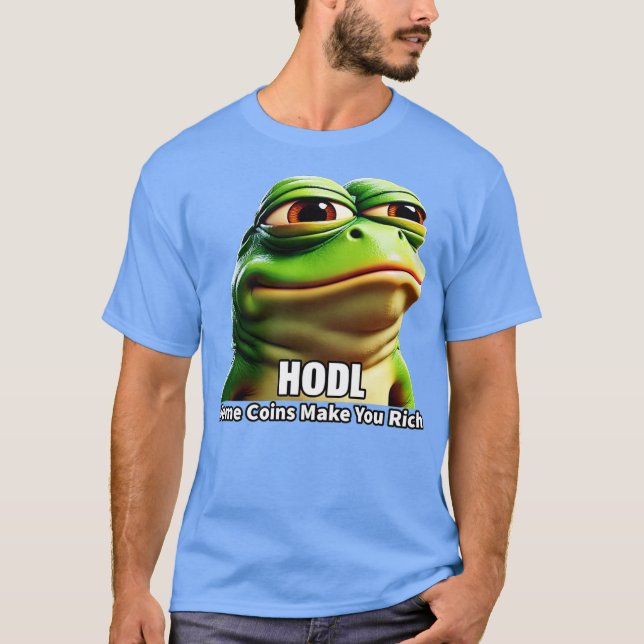 HODL Meme Coins T-Shirt (Vorderseite)