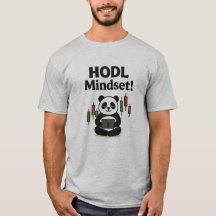 HODL Mindset Panda - Crypto Trading Motivation