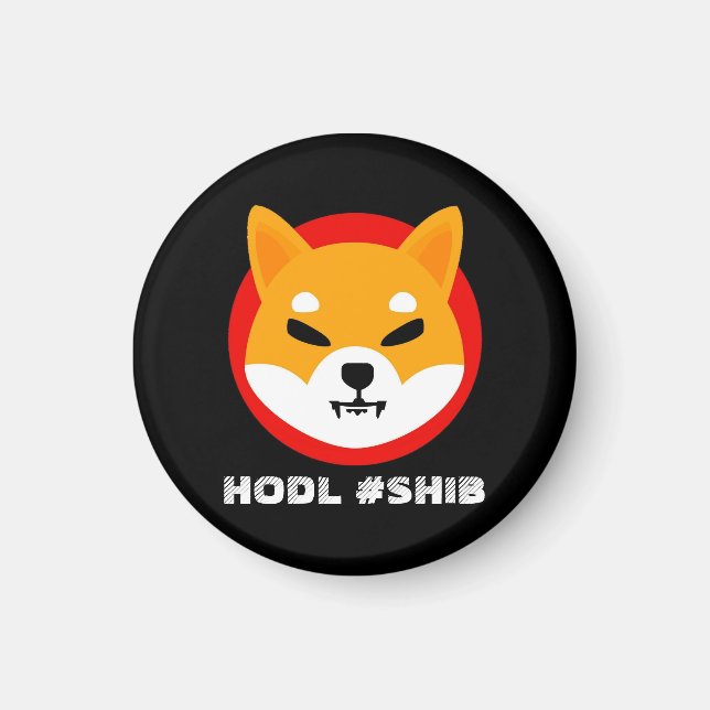 HODL SHIB MAGNET (Vorne)