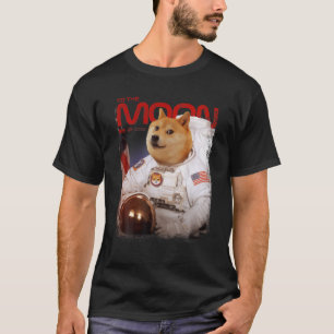 HODL SHIB zum Mondastronauten Shiba in Token Cr T-Shirt