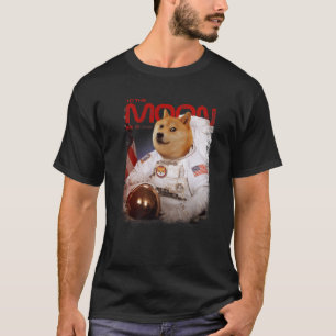 HODL SHIB zum Mondastronauten Shiba in Token Cr T-Shirt