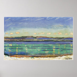 Hodler - Landschaftlicher Rhythmus 1908 Poster