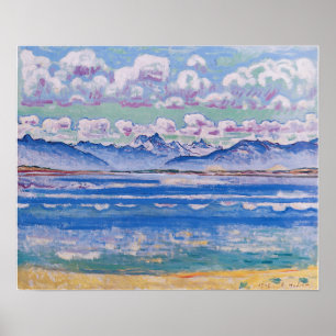 Hodler - Weißhorn von Montana 1915 Poster