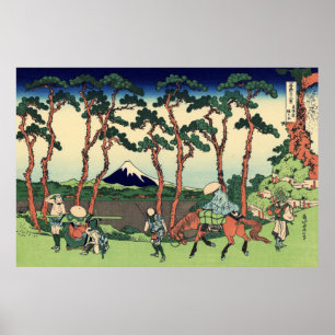 Hodogaya auf dem Tōkaidō Poster