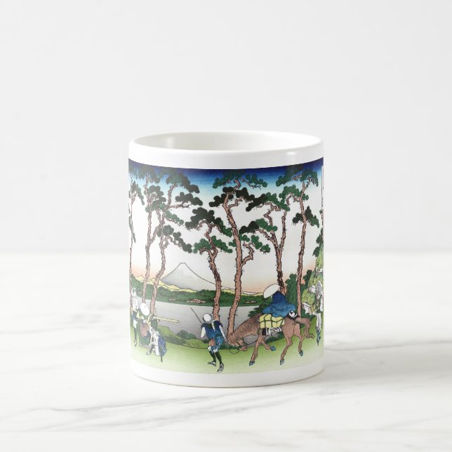 Hodogaya auf der Tokaido-Autobahn Kaffeetasse (Mittel)