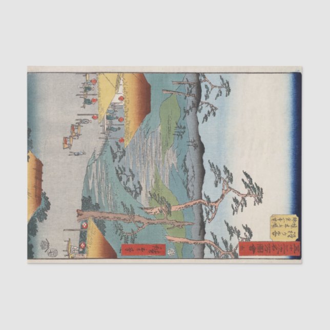 Hodogaya Seidenpapier (Vorderseite)