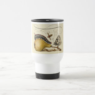 Hoefnagel Vintage Birne & Insekten 1500er Renaissa Reisebecher