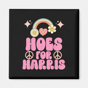 Hoes für Harris Funny Kamala Wähler 2024 Wheimer H Magnet