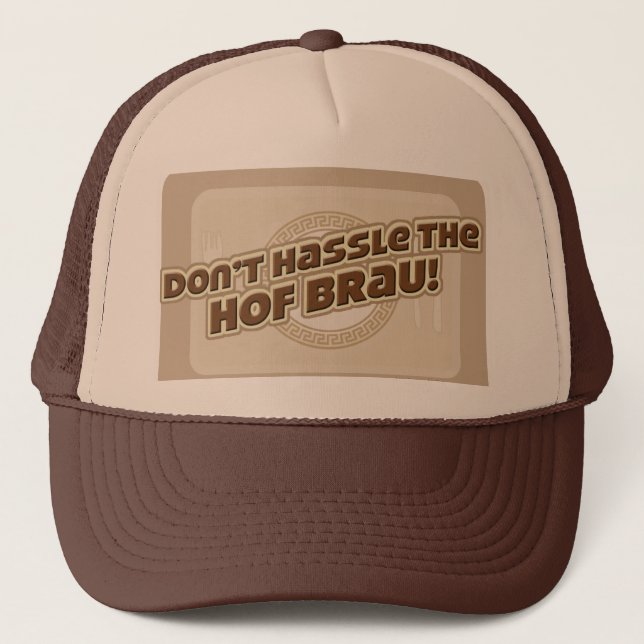 Hof Brau Hassle Truckerkappe (Vorderseite)