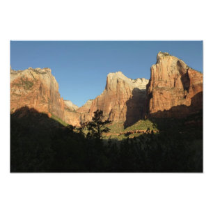 Hof der Patriarchen I im Zion National Park Fotodruck