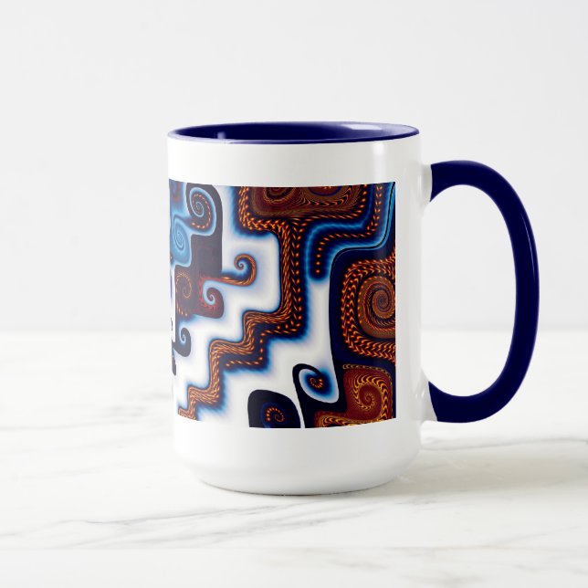 Hof im Schnee Tasse (Rechts)