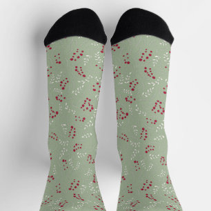 Hof Lorbeer grün rustikale Laubbaumstruktur niedli Socken